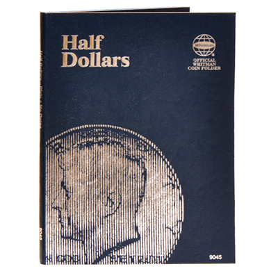 Whitman Coin Folder - Plain Half Dollar - Coin Folders - Hobby Master - hobbymasterstore
