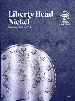 Whitman Coin Folder - Liberty head Nickel,  1888-1912 - Coin Folders - Hobby Master - hobbymasterstore