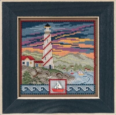 Mill Hill Lighthouse Cross Stitch Kit 2017 Buttons & Beads Spring MH141714