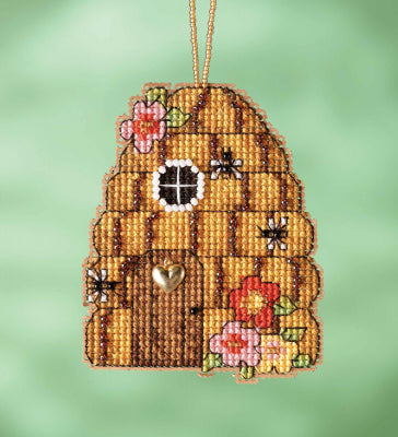 Mill Hill Beehive House Cross Stitch Kit MH162214
