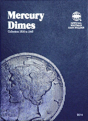 Whitman Coin Folder - Mercury Dime, 1916-1945 - Coin Folders - Hobby Master - hobbymasterstore