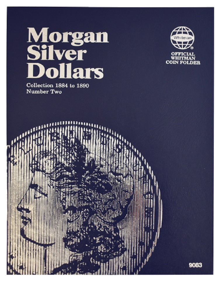 Whitman Coin Folder - Morgan Silver Dollar Folder # 2 1884 - 1890