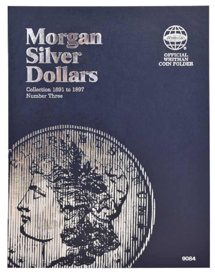 Whitman Coin Folder - Morgan Silver Dollar Folder #3 1891 - 1897