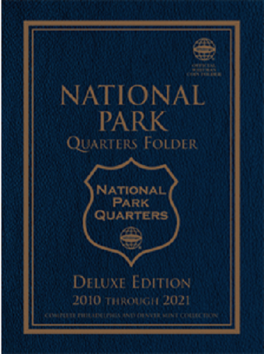 Whitman Coin Folder - National Park Quarters P & D Deluxe Edition