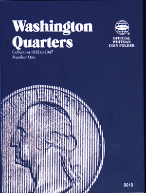 Whitman Coin Folder - Washington Quarter #1, 1932-1947 - Coin Folders - Hobby Master - hobbymasterstore