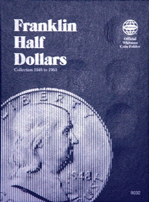 Whitman Coin Folder - Franklin Half Dollars 1948-1963 - Coin Folders - Hobby Master - hobbymasterstore