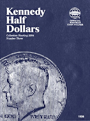 Whitman Coin Folder - Kennedy Half Dollars #3 Starting 2004 - Coin Folders - Hobby Master - hobbymasterstore