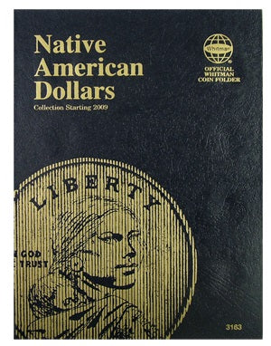 Whitman Coin Folder - Native American Dollars Starting 2009 - Coin Folders - Hobby Master - hobbymasterstore