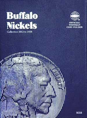 Whitman Coin Folder - Buffalo Nickels,  1913-1938 - Coin Folders - Hobby Master - hobbymasterstore