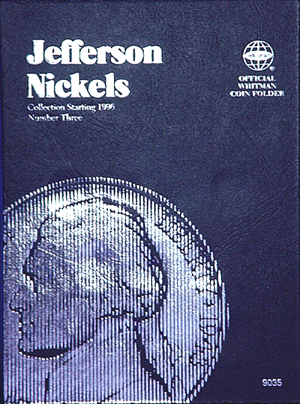 Whitman Coin Folder - Jefferson Nickel #3, Starting 1996 - Coin Folders - Hobby Master - hobbymasterstore