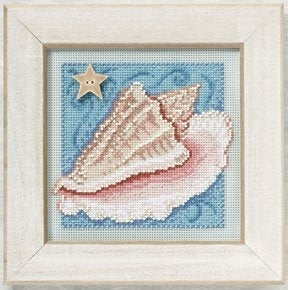 Mill Hill Conch Shell Cross Stitch Kit 2010 Buttons & Beads MH140102