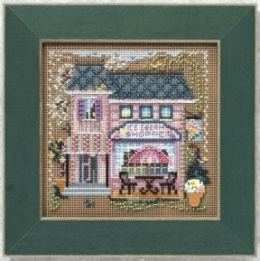 Mill Hill Ice Cream Shoppe Cross Stitch Kit 2010 Buttons & Beads MH140103