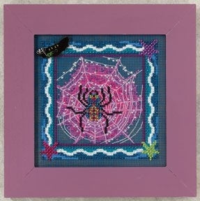 Mill Hill Tangled Web Cross Stitch Kit Buttons & Beads Autumn MH14-2205