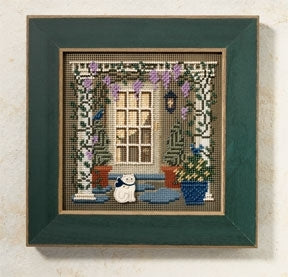 Mill Hill Wisteria Welcome Cross Stitch Kit 2006 Buttons & Beads MH146102