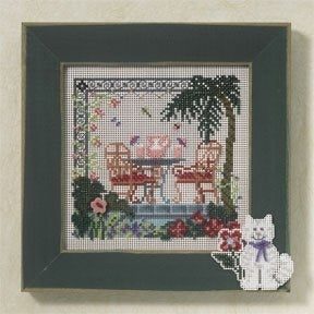 Mill Hill Tropical Hideaway Cross Stitch Kit 2007 Buttons & Beads MH147103