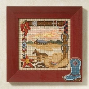 Mill Hill On the Range Cross Stitch Kit 2007 Buttons & Beads MH147106