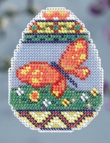 Mill Hill Butterfly Egg Cross Stitch Magnet Kit MH184102