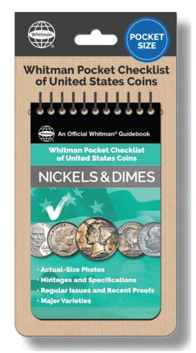Whitman Pocket Checklist of United States Coins - Nickels & Dimes